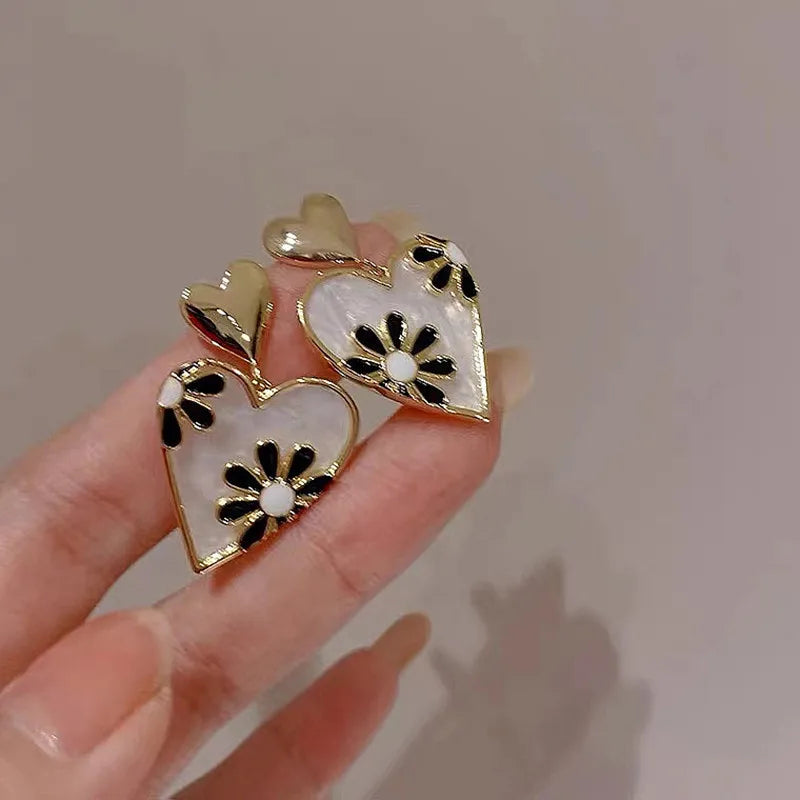 Boucle d'oreil coeur