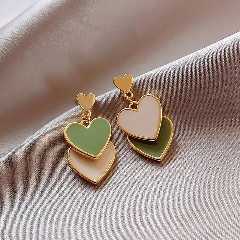 Boucle d'oreil coeur
