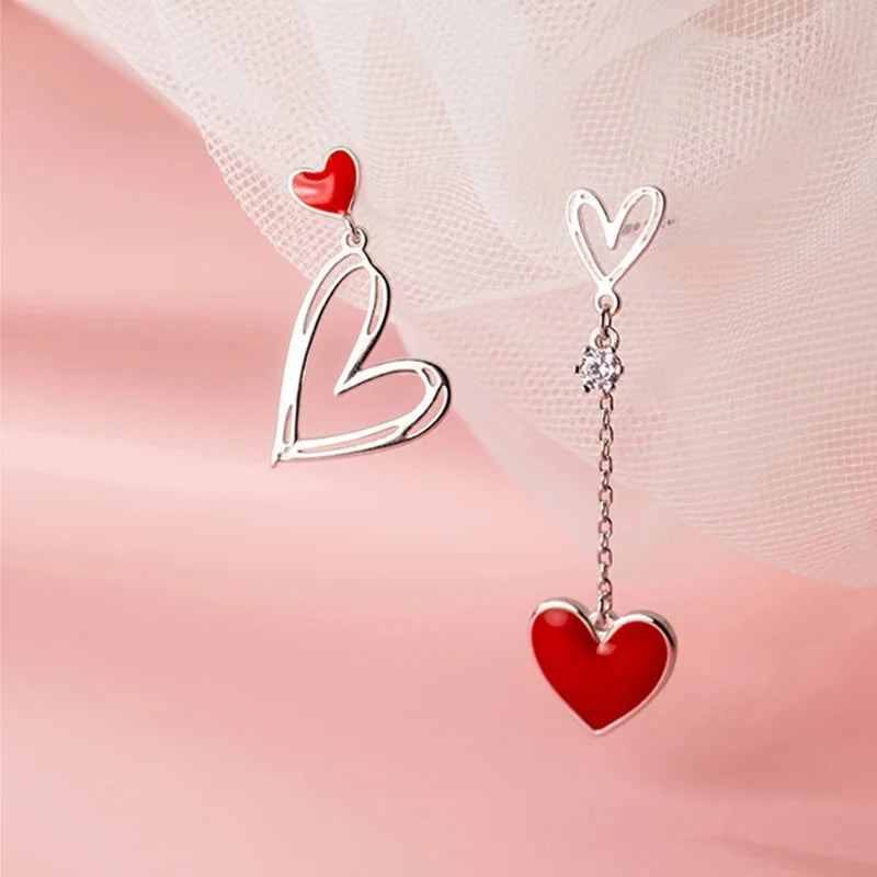 Boucle d'oreil coeur